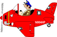 Louisy with plane